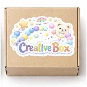 Kreatív Box MAXI babáknak - BPA mentes szilikon DIY készlet Kreatív Box MAXI - Szilikon DIY készlet babáknak cumilánc alapanyaggal